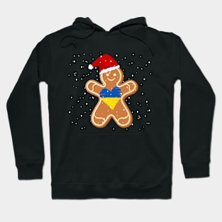 Gingerbread Chirstmas Man Cookie Hoodie